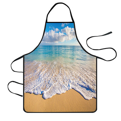 

Toponeto Home Women Waterproof Cute Cartoon Kitchen Restaurant Cooking Bib Apron Aprons