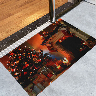 

〖Follure〗Merry Christmas Welcome Doormats Indoor Home Carpets Decor 40x60CM