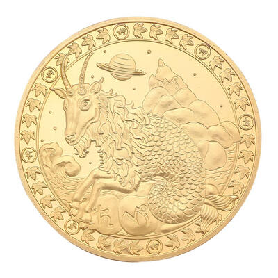 

12 Constellation Gold Plated Physical Commemorative Coin Collectible Gift