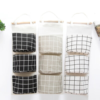 

3PCS Cabinet Wall Hanging Multi-Layer Wall Hanging Storage Bag