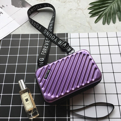 

LOVEVOOK crossbody bags for women 2019 fashion handbag female mini suitcase make up bag for travel multifunctional Clutch Flap