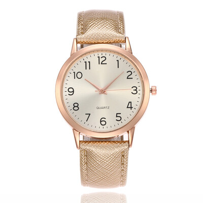 

New PU simple ladies watch Arabic digital quartz watch