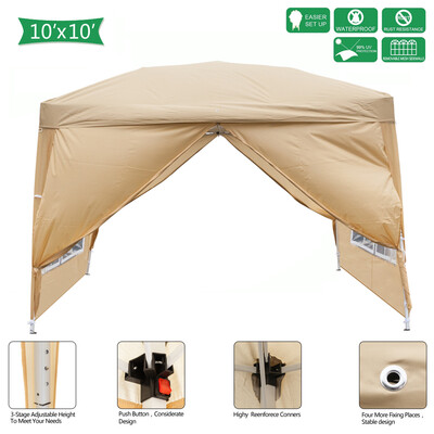 

10x10 Party Wedding Tent Outdoor Gazebo Heavy Duty Pavilion Event