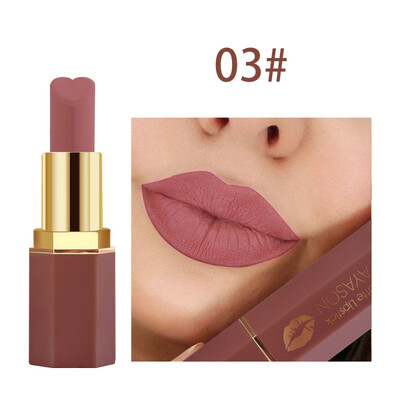 

Heart Shape Lips Makeup Waterproof Long Lasting Pigment Red Shimmer Makeup