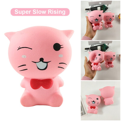 

YIWULASquishies Adorable Cartoon Cat Slow Rising Scented Stress Relief Toys Gift