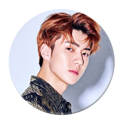 

KPOP EXO 5th Album LOVE SHOT Brooch Button Badge Accessories For Clothes Hat Backpack Decoration