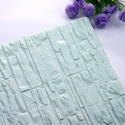 

DIY 3D Brick PE Foam Wallpaper Panels Room Decal Stone Decoration Embossed