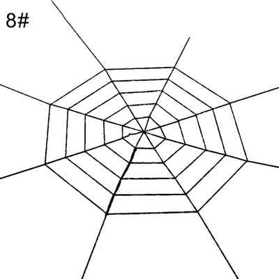 

Stretchable Scary Spider Web Cobweb Outdoor Decoration Halloween Prank Props