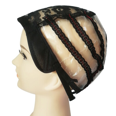 

〖Follure〗Wig Cap Making Elastic Breathable Lace Mesh Net Weaving Cap Adjustable Head