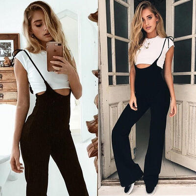 

Women Ladies Clubwear Sleeveless Sling Bodycon Romper Jumpsuit Playsuit Bodysuit