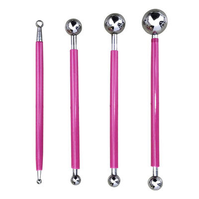 

4pcs DIY Stainless Steel Polymer Clay Tools Modeling Carving Sculpture Toy
