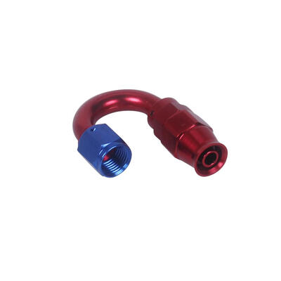 

AN -6 180 Degree Swivel Seal Fuel Oil Braided PTFE Hose Fitting Aluminum