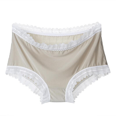 

Women Lace Panties Briefs Scalloped Breathable Smooth Thin Underwear Ladies Shorts Intimates Lingerie