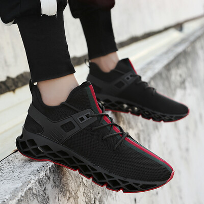 

2019 summer new mens shoes student sports shoes mens tide shoes running shoes hollow soles breathable mesh shoes men