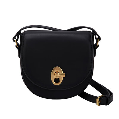 

Female bag solid color simple handbag temperament mother bag smile face decoration shoulder diagonal package generation