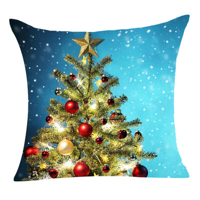 

Siaonvr Christmas Pillow Cover Decor Pillow Case Sofa Waist Throw Cushion Cover