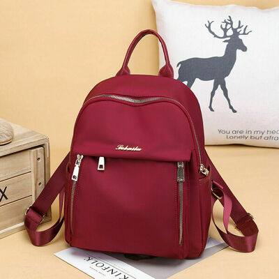 

Women Oxford Backpack Anti-theft Rucksack Girls School Travel Shoulder Handbag
