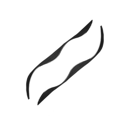 

2pcs Headlight Eyebrows Sticker Eyelid Trim For BMW 3 Series E46 1999-2004 Decor