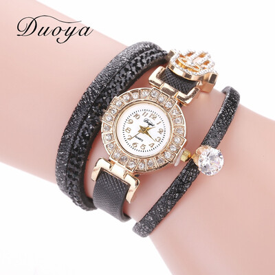 

Fashion bright diamond trend female models around the ring bracelet table diamond alloy watch