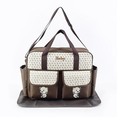 

Bear Large Capacity Baby Diaper Bag Mummy Bag Stroller Maternity Nappy Bags