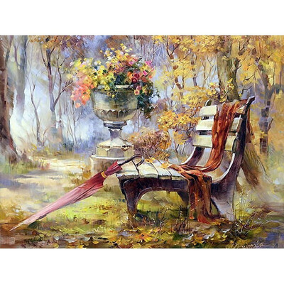

kirin show Full drill Diamond Painting Landscape Diamond Embroidery Cross Stitch DIY Picture Of Rhinestones Diamond Mosaic Autumn