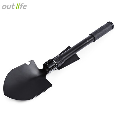 

Outlife Multi-function Military Portable Trowel Diddle Spade Shovel with Carrying Pouch