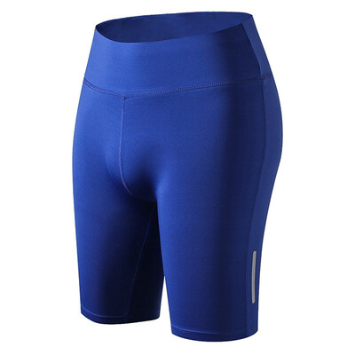 

YUERLIAN Female fitness shorts reflective strips tight pants 2045 7488