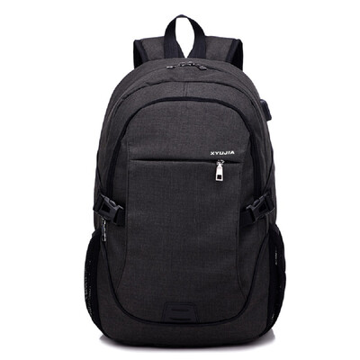 

Schoolbag Charging Backpack Backpack Vertical Leisure Travel Backpack