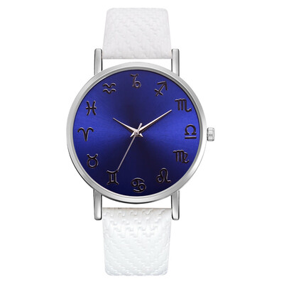 

Business Women Watches Symbolic Character Dial Ladies Quartz Wristwatch Casual Leather Strap Clock Lvpai Top Zegarki Damskie