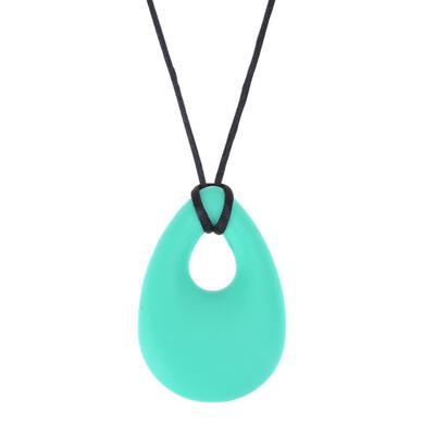 

Kids Silicone Baby Teether Drop Ring Teething Toddler Necklace Molars Tooth