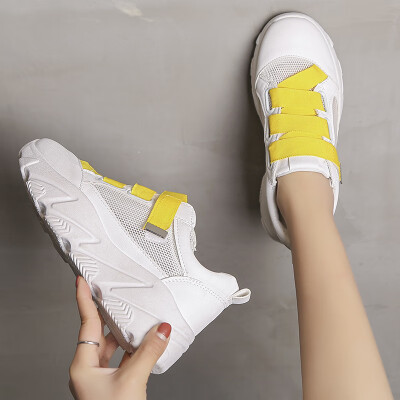 

Small white shoes female 2019 summer new net red wild breathable tide shoes autumn net shoes foreign canvas shoes summer