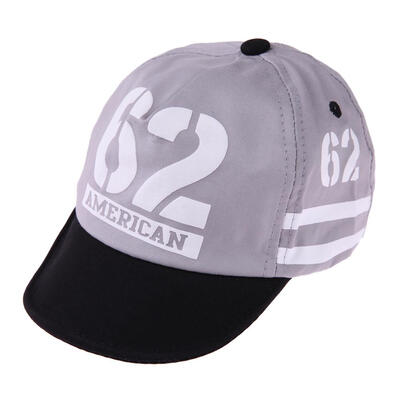 

Summer Korean Cotton Figures Letters Print Baby Hat Children Baseball Cap