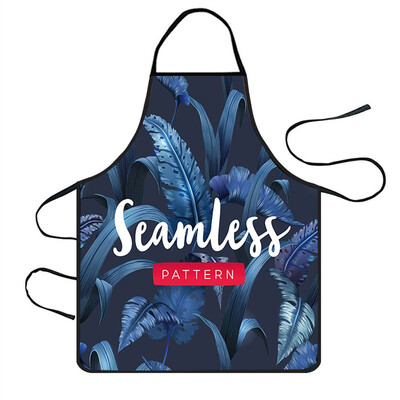

Toponeto Home Women Waterproof Cute Cartoon Kitchen Restaurant Cooking Bib Apron Aprons