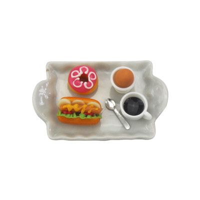 

Tailored 112 16 Dollhouse Miniature Scene Model Food Plate Pretend Play Toy