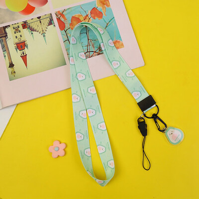 

9 Styles Cartoon Flower Lanyards Personality Lanyard Cartoon Neck Strap For Keys Id Card Mobile Phone Straps Jewelry Lanyard