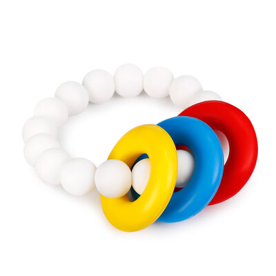

YJ001 Bracelet Silicone Teething Phase Toy for Infants Children