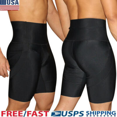 

Mens Waist Trainer Cincher Slimming Body Shaper Belly Tummy Trimmer Girdle Brief