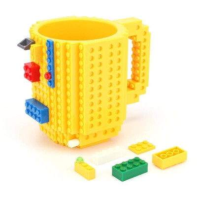

350ml Creative Milk Mug DIY Building Blocks Brick Drinking Water Coffee Cup