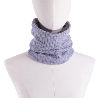 

Men Women Ribbed Knit Ring Scarves Furry Faux Fur Solid Color Winter Tube Snood Scarf Neck Warmer Neckerchief