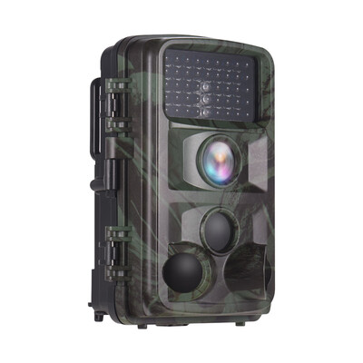 

Digital Trail Camera 12MP 1080P Night Vision Waterproof Scouting Cam for Wildlife Monitoring with 120° Detecting Range Motion Acti