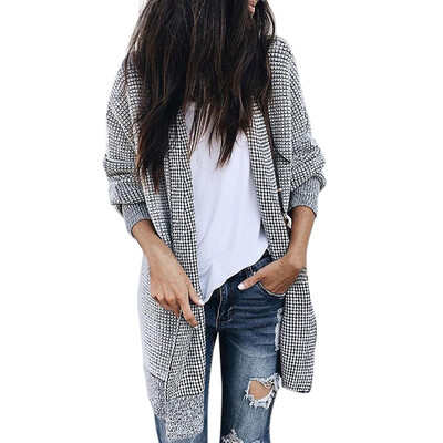 

Toponeto Fashion Women Knitted Long Sleeve Solid Top Thicker Outwear Coat Jacket Overcoat