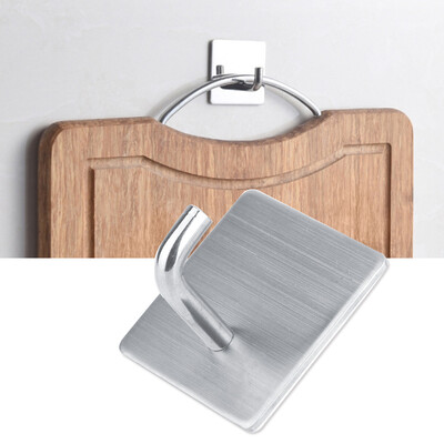 

Greensen 4pcs Hook Hook Hanger Wall Mounted Kitchen Bathroom Suction Wall Hooks Clothes HookMop HolderHook Hanger