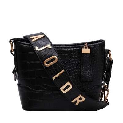 

Bags handbags 2019 new fashion Sen handbags port fashion wild stone pattern shoulder Messenger chain bag