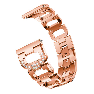 

〖Follure〗Replacement Metal Crystal Watch Strap Wrist Band For Huawei Watch GT