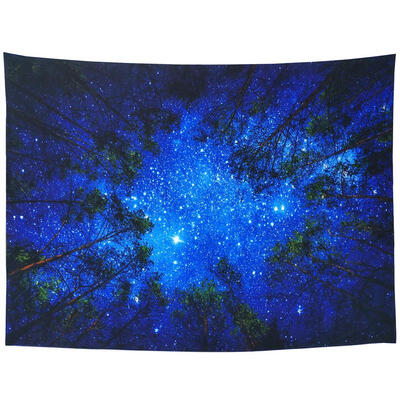 

Sky Print Hanging Tapestry Beach Picnic Yoga Mat Travel Carpet Home Decor