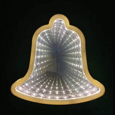 

3D Marquee LED Tunnel Lamps Novelty Illusion Bell Night Lights Creative Gift Christmas Lights Decor Lamp For Wall Desk