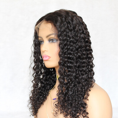 

lace front wave curly lace wig