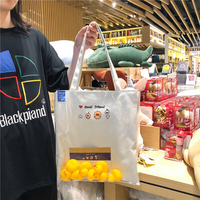 

Ins super-hot transparent bag for women in the Chinese version of the Korean version of shoulder bag cute cute cute handbag