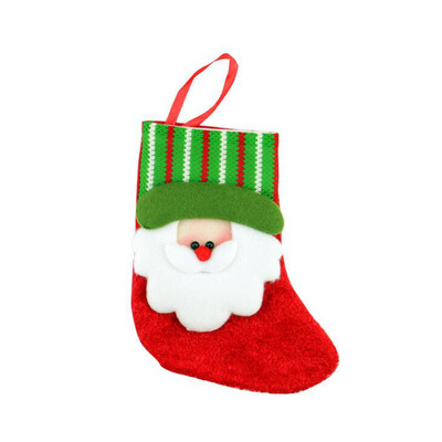 

〖Follure〗1pcs Christmas Mini Christmas Stockings Socks Decorations Socks Stocking Bag