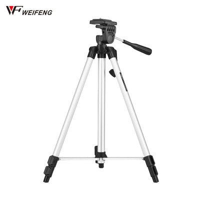 

WEIFENG WT-330A Lightweight Portable Photography Tripod Aluminum Alloy Max Load 3kg with 14" Screw Quick Release Plate for Niko